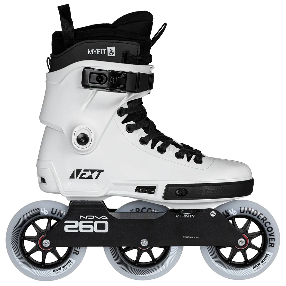 Boot positioned over a low Trinity frame