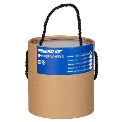 Spinner 110/88A Red, 3-pack - Powerslide - Urban Inline Skate Wheels - Product Image 3