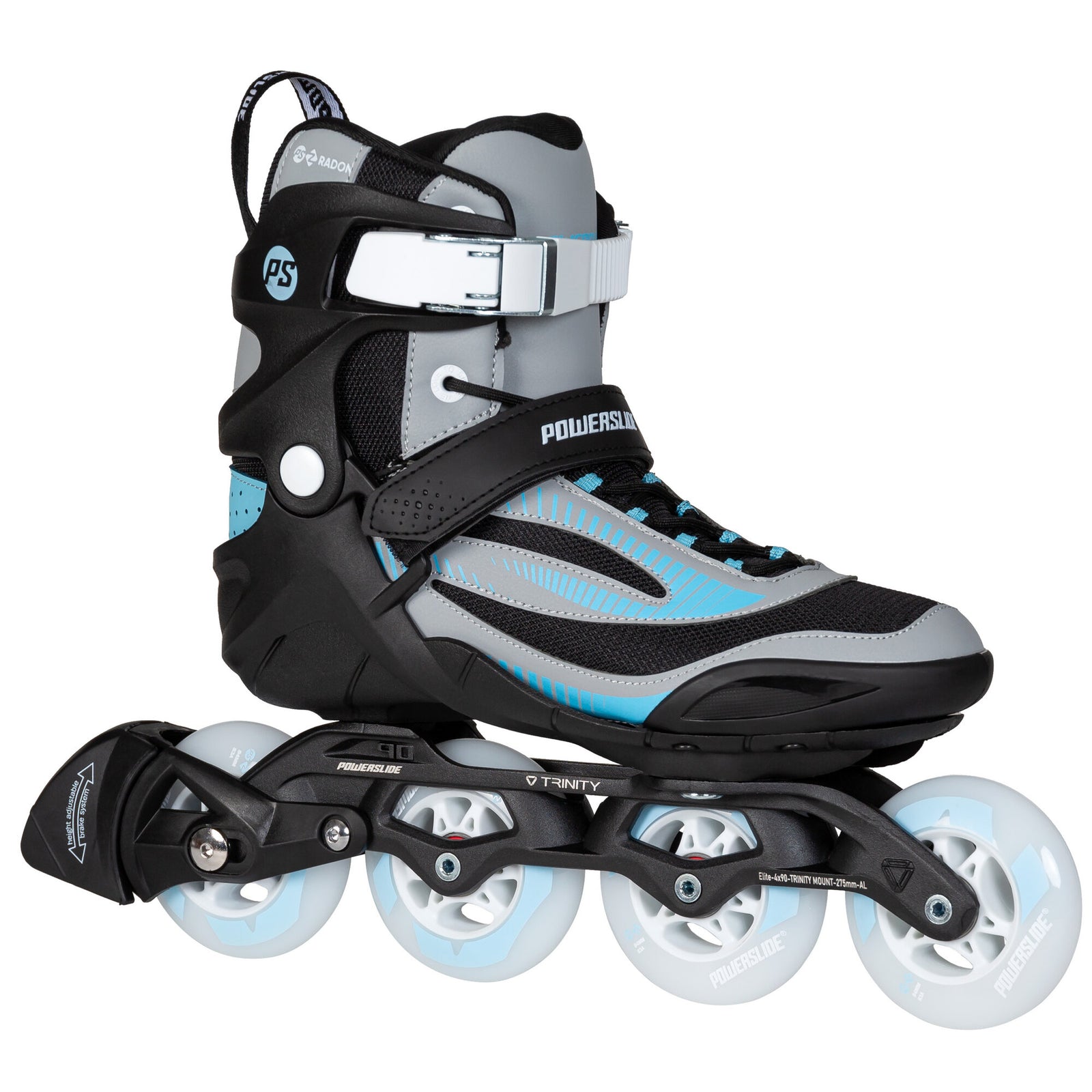 Powerslide - Phuzion Radon Slate Grey 84 - 2