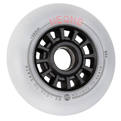 Neons 100/85A Red 3-pack - Powerslide - Nite Inline Skate Wheels - Product Image 3