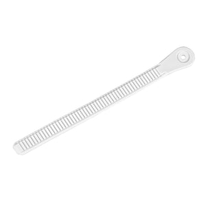 Plastic Strap White fitting Icon, Force and Crown Buckle 19cm