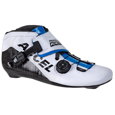 ACCEL White Boot - Powerslide - Racing Inline Skate Boots - Product Image 2