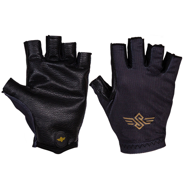 Swings Short Aero Gloves Black - Swings - Inline Skating Protection - Product Image 1