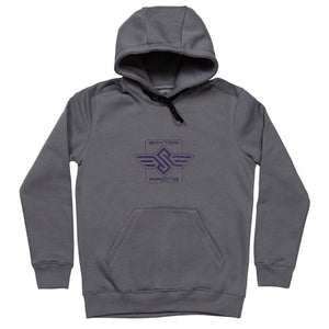 Swings Racing Hoodie Grey
