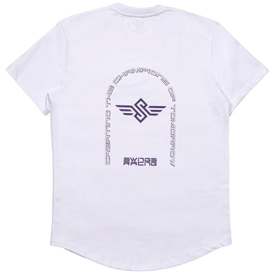 Swings Racing Tee Purple - Swings - Casual Clothing - Product Image 2
