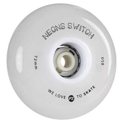 Neons Switch LED 72/85A 4-pack - Powerslide - Nite Inline Skate Wheels - Product Image 3