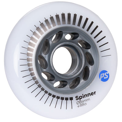 Spinner 84/88A White, 4 pack - Powerslide - Urban Inline Skate Wheels - Product Image 2
