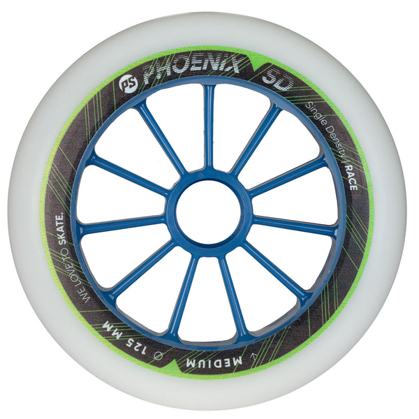 PHOENIX 125mm SD Medium - Powerslide - Racing Inline Skate Wheels - Product Image 1