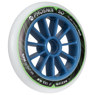 PHOENIX 125mm SD Medium - Powerslide - Racing Inline Skate Wheels - Product Image 2