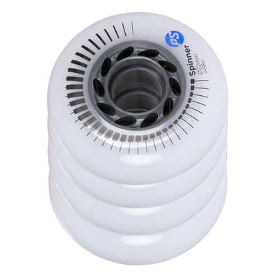 Spinner 72/88A White, 4-pack - Powerslide - Urban Inline Skate Wheels - Product Image 3