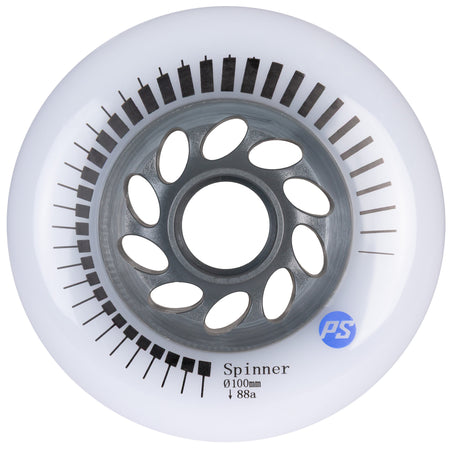 Spinner 100/88A White, 3 pack - Powerslide - Urban Inline Skate Wheels - Product Image 1
