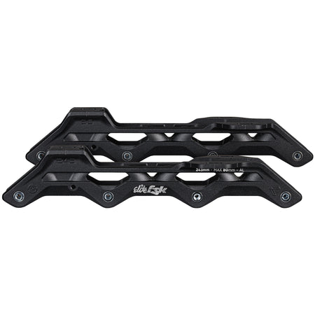 Elite FSK cast AL 243/4x80 Black, TRI - Powerslide - Urban Inline Frames - Product Image 1