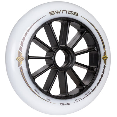 Swings One 125mm Hard - Swings - Racing Inline Skate Wheels - Product Image 2