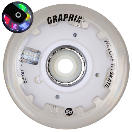 Graphix Plus 68mm, pc. - Powerslide - Nite Inline Skate Wheels - Product Image 1