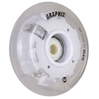 Graphix Plus 72mm, pc. - Powerslide - Nite Inline Skate Wheels - Product Image 2