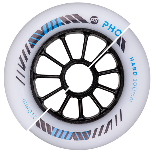 PHOENIX HILO 110mm/100mm DD Hard - Powerslide - Racing Inline Skate Wheels - Product Image 2