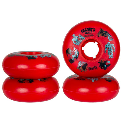Franky Morales Pro 60 4-pack - Gawds - Aggressive Inline Skate Wheels - Product Image 4