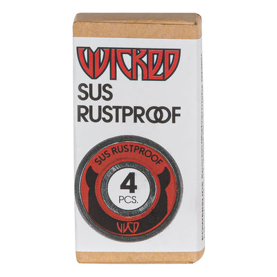 SUS Rustproof, 4-pack - Wicked - Inline Skating Bearings - Product Image 3