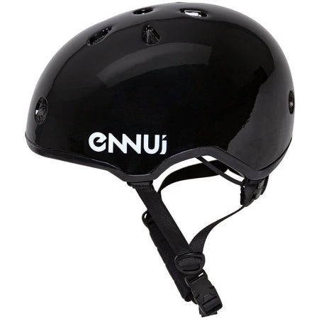 Elite Black (include removable peak) - Ennui - Inline Skating Helmets - Product Image 1