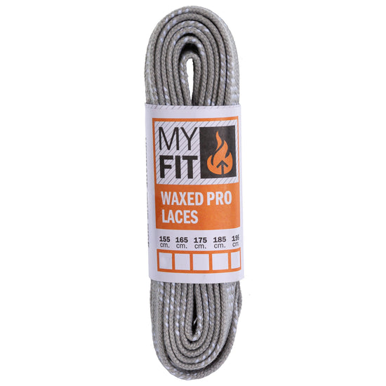 Waxed Laces Pro Grey - MYFIT - Inline Skating Accessories - Product Image 2