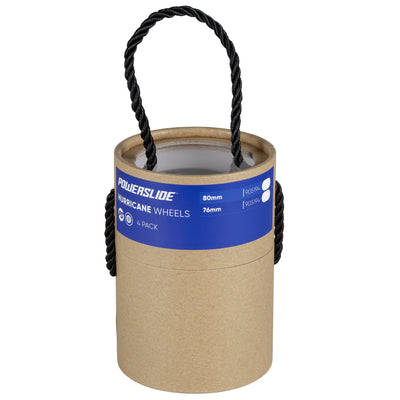 Hurricane 76/85A Red, 4-pack - Powerslide - Urban Inline Skate Wheels - Product Image 5