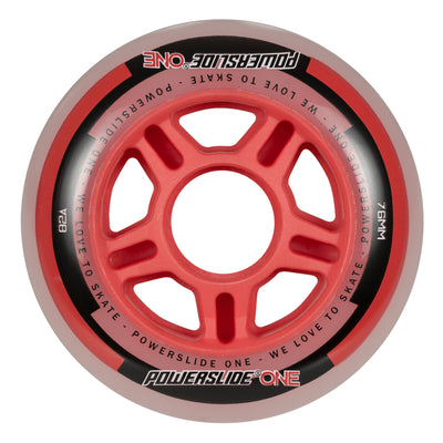 PS ONE 76/82A, 4-pack - Powerslide - Fitness Inline Skate Wheels - Product Image 3