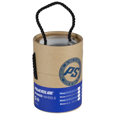 Spinner 80/88A White, 4-pack - Powerslide - Urban Inline Skate Wheels - Product Image 2