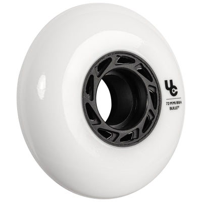 Team 72/88A White, 4-pack - Undercover - Urban Inline Skate Wheels - Product Image 2
