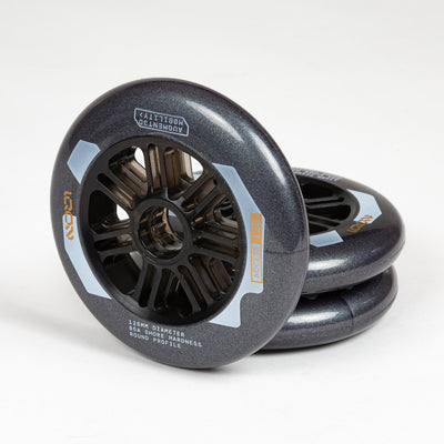 Access 125 Dark Grey 3-pack - IQON - Aggressive Inline Skate Wheels - Product Image 6