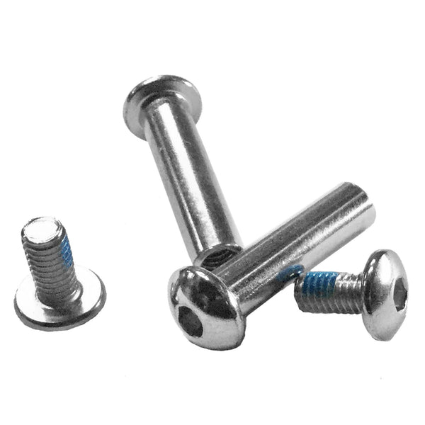 Steel Double Axle for brake Hex, 38mm/8mm - Powerslide - Inline Skating Replacements - Product Image 1
