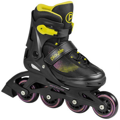 Joker Yellow Glow Combo - Playlife - Fitness Inline Skates - Product Image 2