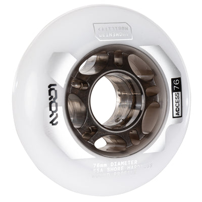 Access 76 Natural 4-pack - IQON - Urban Inline Skate Wheels - Product Image 2