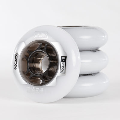 Access 76 Natural 4-pack - IQON - Urban Inline Skate Wheels - Product Image 5