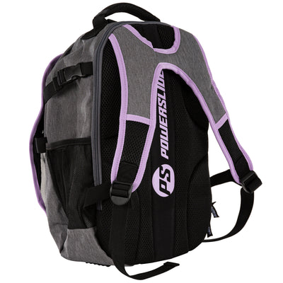 Fitness Backpack Dark Grey/Purple - Powerslide - Inline Skating Bags - Product Image 5