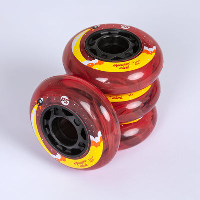 Adventure 72/82A, 4-pack - Powerslide - Fitness Inline Skate Wheels - Product Image 5