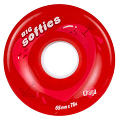 Big Softie`s Clear Red, 4-pack
