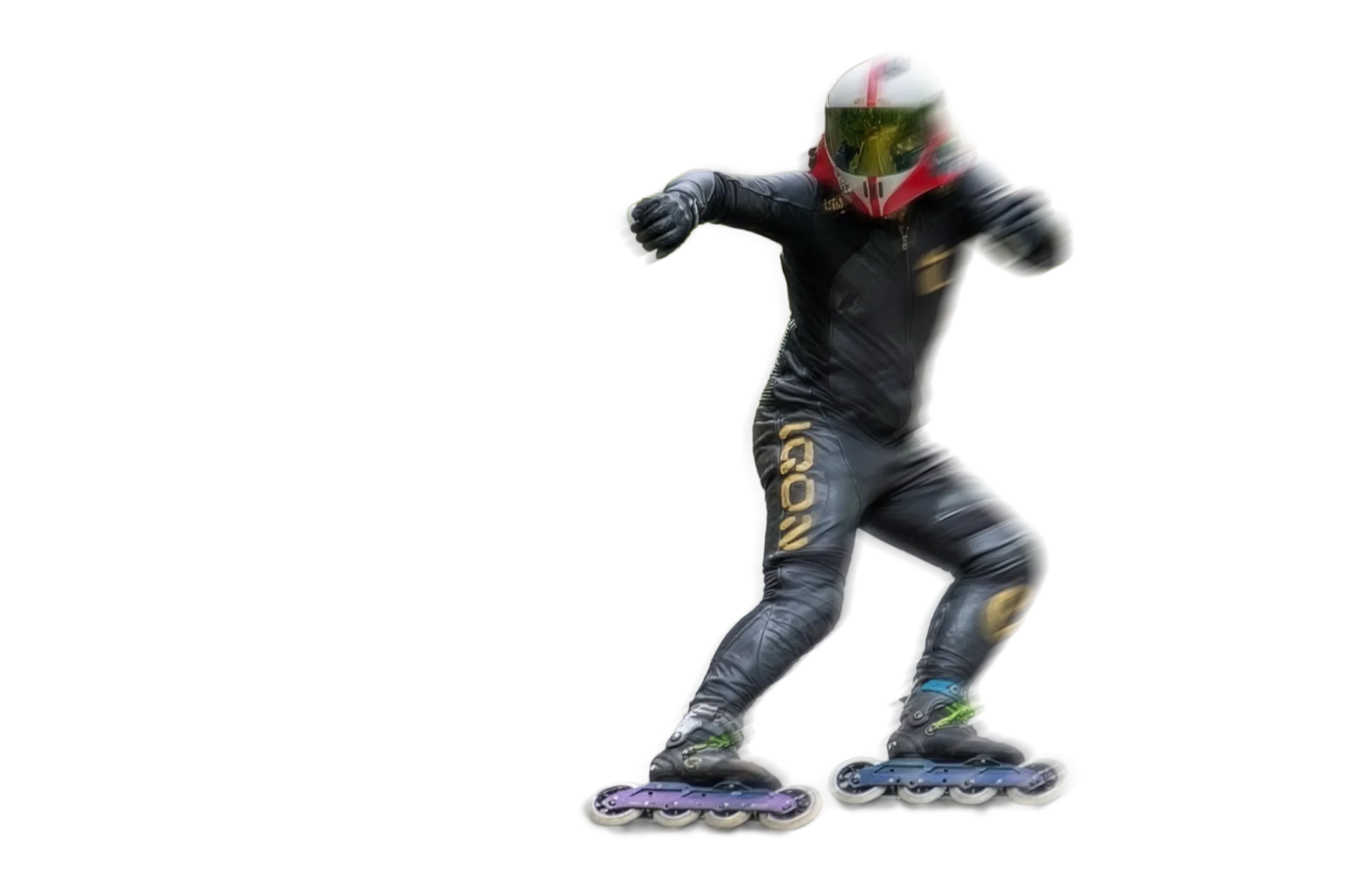 Skater riding with Trinity setup